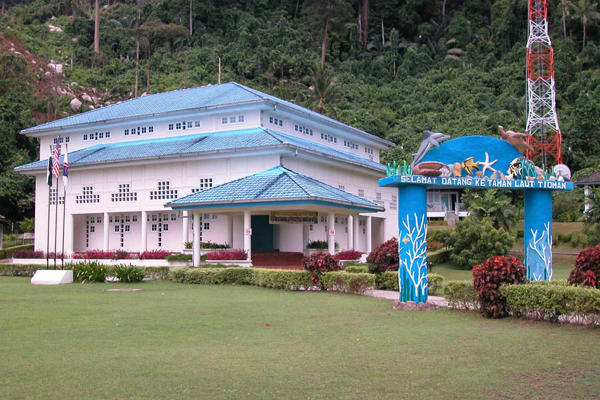 Marine Park Information Center at Tioman Island